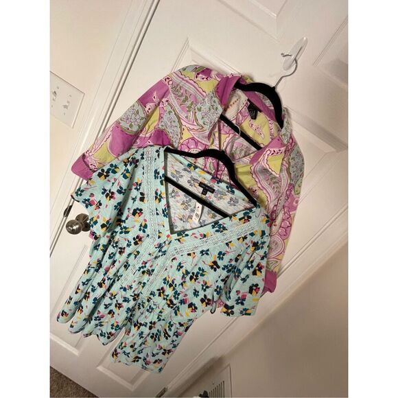 Lane Bryant women’s bundle lot size 22/24 blouse button down NWT - Picture 1 of 12